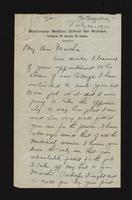 Letter from Anna Degenring to Martha Tracy (correspondence),  July 14, 1920<blockquote class="juicy-quote">"If India is ever to be lifted it can only be done thro’ their own people and nothing so appeals as medical work."</blockquote><div class="view-evidence"><a href="https://doctorordoctress.org/islandora/object/islandora:1862/story/islandora:2124" class="btn btn-primary custom-colorbox-load"><span class="glyphicon glyphicon-search"></span> Evidence</a></div>