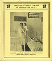 American Women's Hospitals 1931 fundraising pamphlet (pamphlets), circa 1931<blockquote class="juicy-quote">"These people are not refugees in a foreign country, but Americans suffering from diseases due to malnutrition."</blockquote><div class="view-evidence"><a href="https://doctorordoctress.org/islandora/object/islandora:1859/story/islandora:2103" class="btn btn-primary custom-colorbox-load"><span class="glyphicon glyphicon-search"></span> Evidence</a></div>